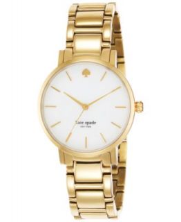 kate spade new york Watch, Womens Seaport Grand Gold Tone Stainless Steel Bracelet 38mm 1YRU0102   Watches   Jewelry & Watches