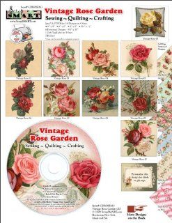 ScrapSMART   Vintage Rose Garden Software Collection (CDROSE163): Software