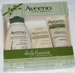Aveeno Active Naturals Daily Luxuries a Holiday Gift Set : Bath And Shower Products : Beauty
