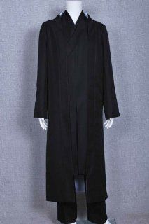 TRON Legacy Kevin Flynn Clu Costume Black kimono Clothing By Charmingcoco: Toys & Games