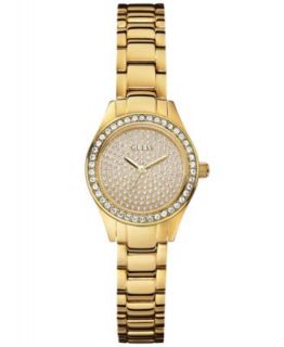 GUESS Watch, Womens Animal Print Stainless Steel Bracelet 40mm U0001L2   Watches   Jewelry & Watches