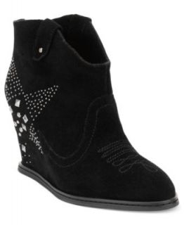 Mia Colonyy Wedge Booties   Shoes