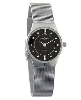 Skagen Denmark Watch, Womens Denmark Titanium and Stainless Steel 233XSTTM   Watches   Jewelry & Watches