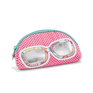 Thirty One Soft Eyeglass Case in Coral Mini Gingham   No Monogram   4443 Health & Personal Care