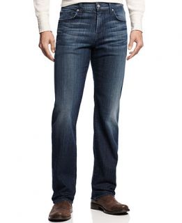 7 For All Mankind Austyn Relaxed Straight Leg Jeans, Ether Blue Wash   Jeans   Men