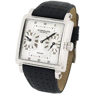 Stuhrling Original Men's 149A.33152 Lifestyle 'Manchester' Dual Time Automatic Watch: Watches