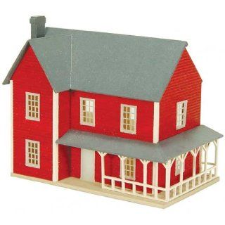 Dollhouse Miniature 1/144 Scale Farmhouse Kit Toys & Games