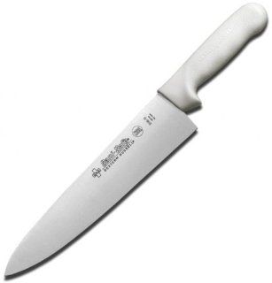 Sani Safe S145 10 PCP 10" White Cooks Knife with Polypropylene Handle