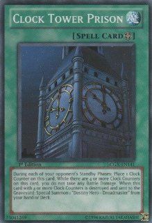 Yu Gi Oh!   Clock Tower Prison (LCGX EN141)   Legendary Collection 2   1st Edition   Common: Toys & Games