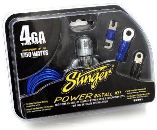 SK141   Stinger 4 Gauge Amplifier Installation Accessory Kit (Does not include wires) : Vehicle Amplifier Wire And Wiring Kits : Car Electronics