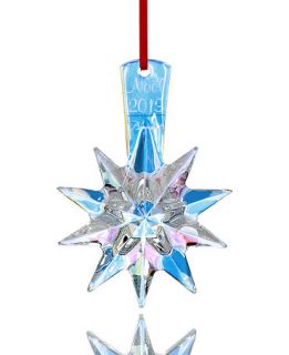Baccarat 2013 Annual Noel Iridescent Star Christmas Ornament   Holiday Lane