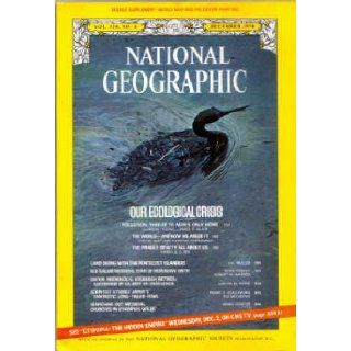 National Geographic Magazine, December 1970: 3 Articles on *Our Ecological Crisis* (Volume 138 No. 6): Frederick G. Vosburgh: Books