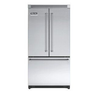 Viking VCFF136SS   Stainless Steel 36"French Door Bottom Mount Refrigerator/Freezer   VCFF: Appliances