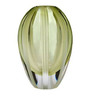 Waterford Crystal Evolution Spring Mist Vase 8" Kitchen & Dining