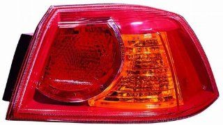 Depo 314 1925R AS Mitsubishi Lancer/Lancer Evolution Passenger Side Replacement Taillight Assembly: Automotive