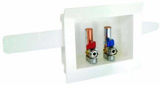 Water Tite 60558 Washing Machine Outlet Box with Hammer Arresters: Appliances
