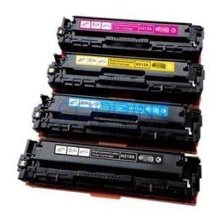 Clearprint  131A/X CF210X, CF211A, CF212A, CF213A Compatible Color Toner Set for HP LaserJet Pro 200 Series, MFP M276nw, M251nw printers: Electronics