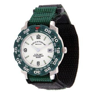 Field & Stream Men's 128GLVG Excursion Green Nylon Strap Watch at  Men's Watch store.