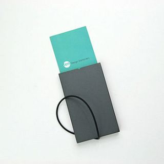 aluminium card holder with side opening by toothpic nations