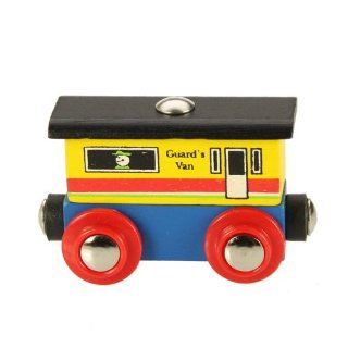 Bigjigs Rail BR128 Name Guards Van: Toys & Games