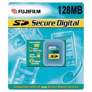 FUJI SD 128MB 128MB Secure Digital Memory Card: Electronics