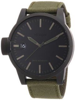 Nixon A127 2042 The Chronicle Matte Black Surplus Watch at  Men's Watch store.