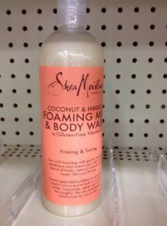 Shea Moisture Foaming Milk Body Wash Coconut and Hibiscus : Bath And Shower Gels : Beauty