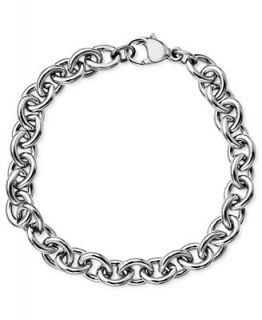 Sterling Silver Bracelet, Link Charm   Bracelets   Jewelry & Watches