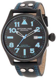 Stuhrling Original Men's 141.33551 Leisure Tuskegee Eagle Swiss Quartz Date Watch: Stuhrling Original: Watches