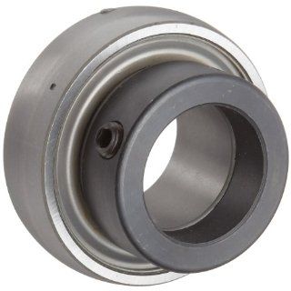 Browning VE 124 Ball Bearing Insert, Eccentric Lock, Regreasable, Contact Seal, Steel, 1 1/2" Bore, 80mm OD, 22 mm Outer Ring Width: Industrial & Scientific