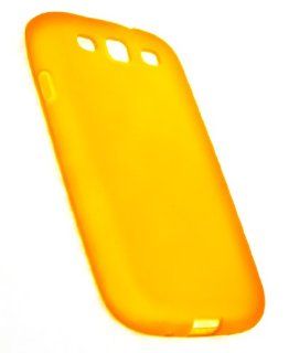 CASE123 Soft Matte Surface TPU Gel Skin Case Cover for Samsung Galaxy S3 (AT&T/Verizon/T mobile/Sprint/International)   Orange: Cell Phones & Accessories