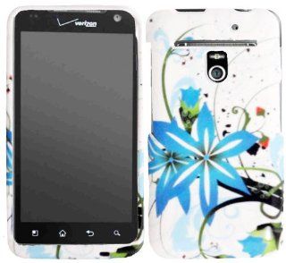 Blue Splash Hard Case Cover Protector for LG Revolution VS910: Cell Phones & Accessories
