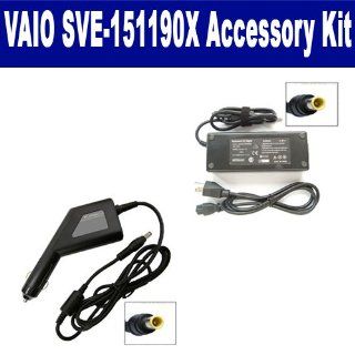 Sony VAIO SVE 151190X Laptop Accessory Kit includes: SDA 3512 AC Adapter, SDA 3562 Car Adapter: Computers & Accessories