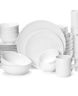Mikasa Cheers Collection 40 Piece Set   Fine China   Dining & Entertaining