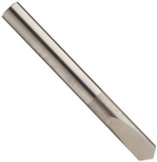 Chicago Latrobe 780 Solid Carbide Spade Drill Bit, Uncoated (Bright) Finish, Round Shank, 118 Degree Conventional Point, 1/16" Size: Industrial & Scientific