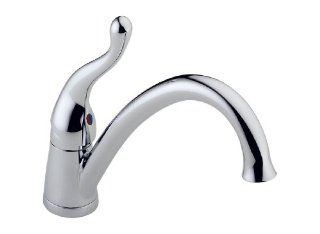 Delta Talbott 117 DST Single Handle Kitchen Faucet, Chrome   Touch On Kitchen Sink Faucets  