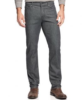 7 For All Mankind Slim Straight Leg Jeans, Clean Grey   Jeans   Men