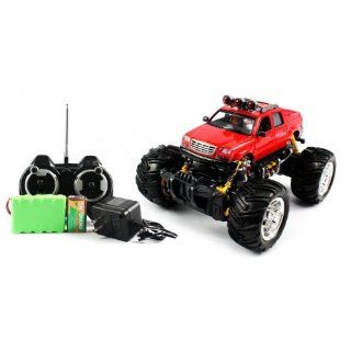 Big Size QUALITY Electric Full Function 1:16 Cadillac Escalade EXT Monster RTR RC Truck Monster RTR RC Truck (Colors MAy Vary) QUALITY Remote Control RC Trucks w/ Working Suspension: Toys & Games