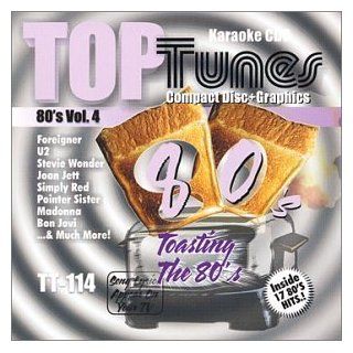 Top Tunes Karaoke CDG 80's Vol. 4 TT 114: Music