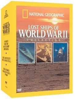 National Geographic Mysteries of the Deep   The Lost Ships of World War II Collection (Search for the Battleship Bismarck / The Lost Fleet of Guadalcanal / The Search for Kennedy's PT 109) Artist Not Provided Movies & TV