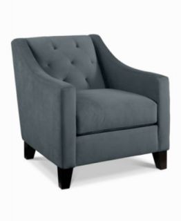 Elliot Fabric Microfiber Living Room Chair, 42W x 37D x 29H: Custom Colors   Furniture