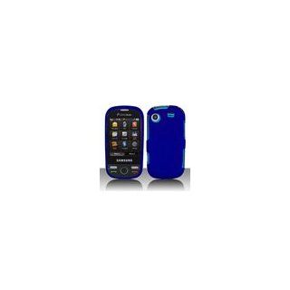 Samsung Messager Touch R630 SCH R630 R631 Blue Cell Phone Snap on Cover Faceplate / Executive Protector Case: Cell Phones & Accessories