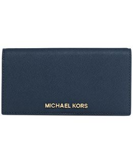 MICHAEL Michael Kors Jet Set Travel Large Slim Wallet   Handbags & Accessories