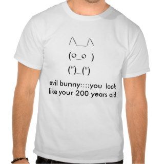evil bunny, evil bunnyyou  look like your 2t shirt