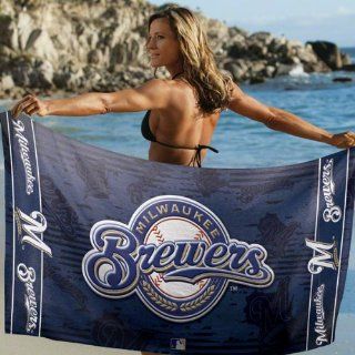 Milwaukee Brewers Beach Towel  Sports Fan Beach Towels  Sports & Outdoors