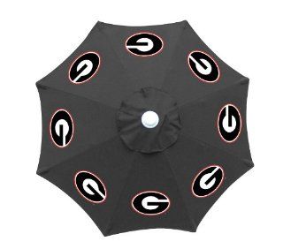 NCAA Georgia Bulldogs 108 Inch Patio Umbrella : Golf Umbrellas : Sports & Outdoors