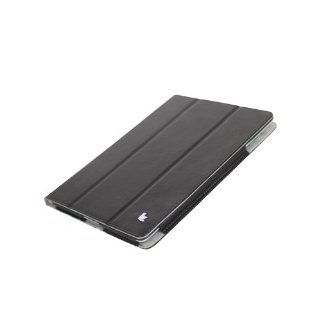 Jisoncase Defender Black Premium Leatherette Smart Cover Case for iPad 2 JS ID 107: Cell Phones & Accessories
