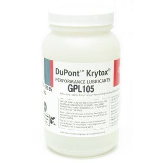 DuPont Krytox GPL 105 Oil Performance Lubricant PFPE Perfluoropolyether Auto & Industrial 500g (.5 kg) Bottle: Power Tool Lubricants: Industrial & Scientific