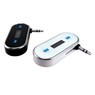 Pinnacle  Wireless Car Audio FM Transmitter for All iPhone iPod iPad, MP3 Samsung HTC Smartphones Cell Phones, Foldable 3.5mm Plug Design Support Hands Free, Black, : Electronic : Car Electronics