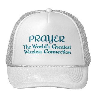 PRAYER   Greatest Wireless Connection Mesh Hats